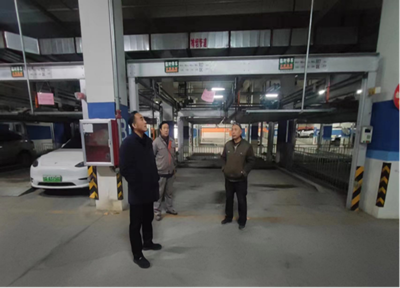 华球公司总经理助理祁红军到柳林安置区督导消防整改工作