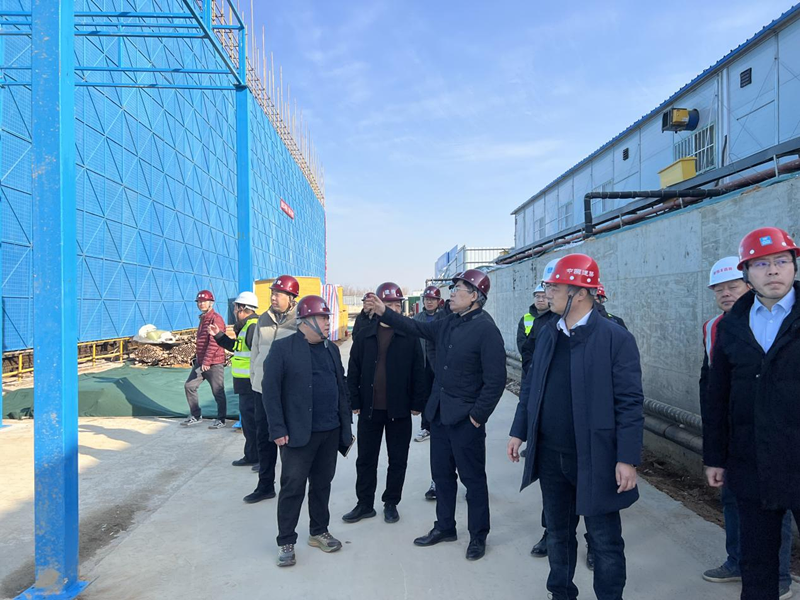 华球公司党委书记、董事长汪洋深入一线开展项目调研和安全生产检查